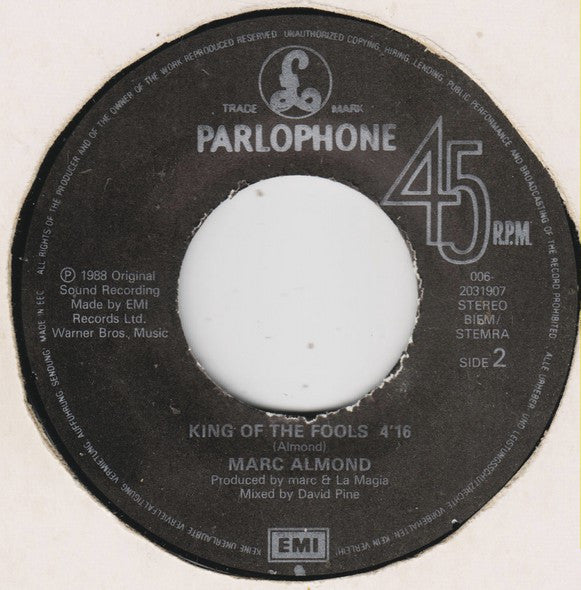 Marc Almond : Something's Gotten Hold Of My Heart (7")