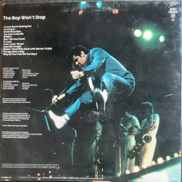 Shakin' Stevens : The Bop Won't Stop (LP, Album)