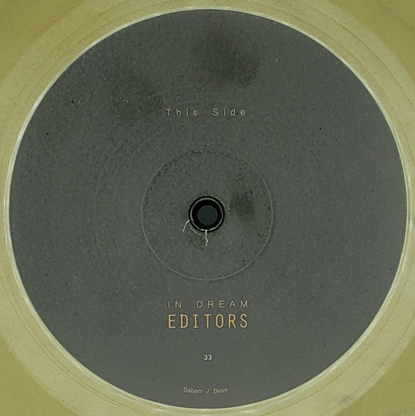 Editors : In Dream (LP, Album, Gol)