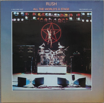 Rush : All The World's A Stage (2xLP, Album, Gat)