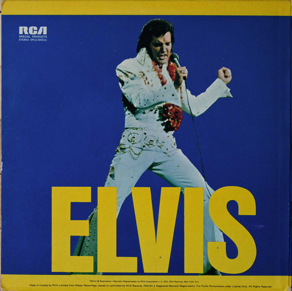 Elvis Presley : Elvis (2xLP, Comp)