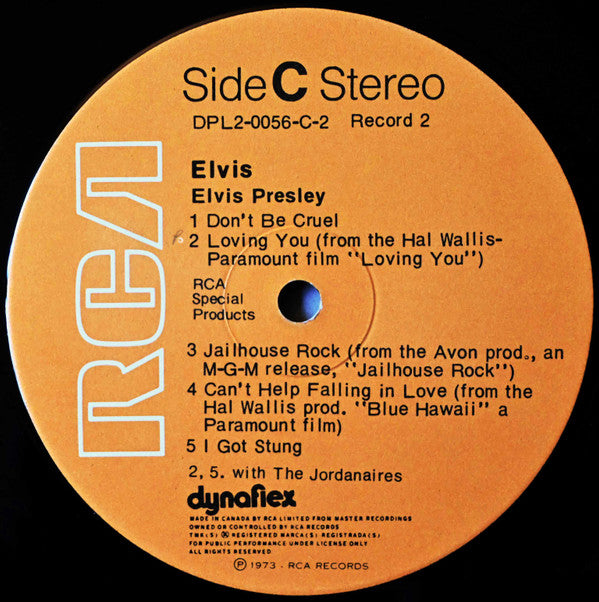 Elvis Presley : Elvis (2xLP, Comp)