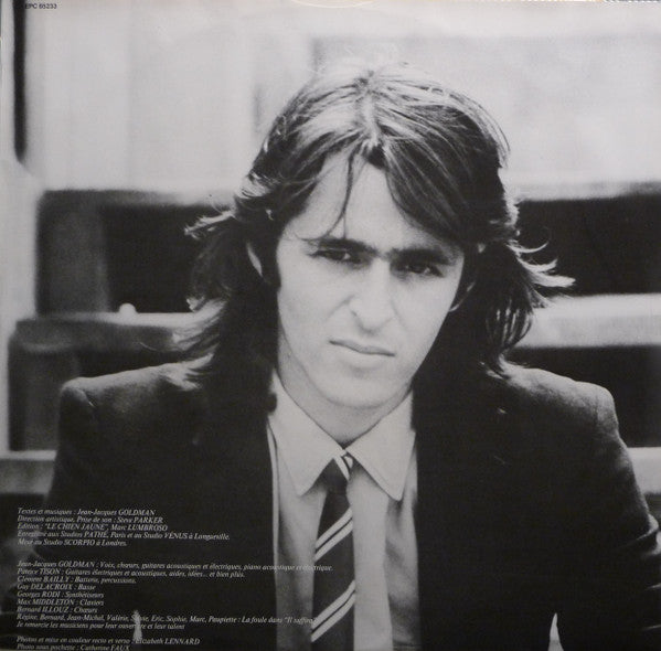 Jean-Jacques Goldman : Jean Jacques Goldman (LP, Album, RE)