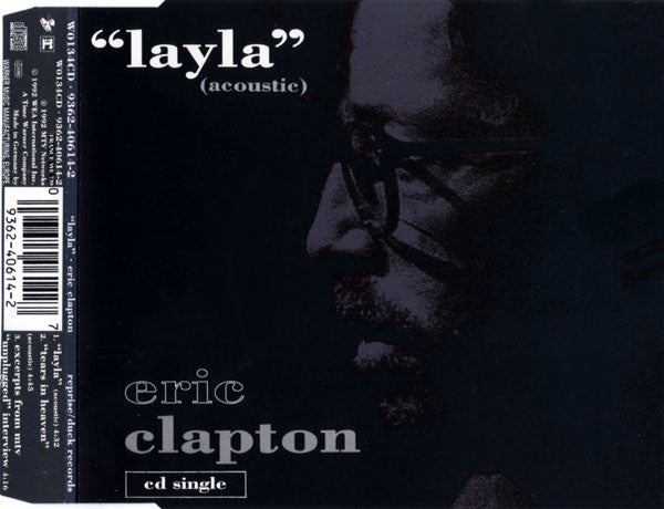 Eric Clapton : Layla (Acoustic) (CD, Single)