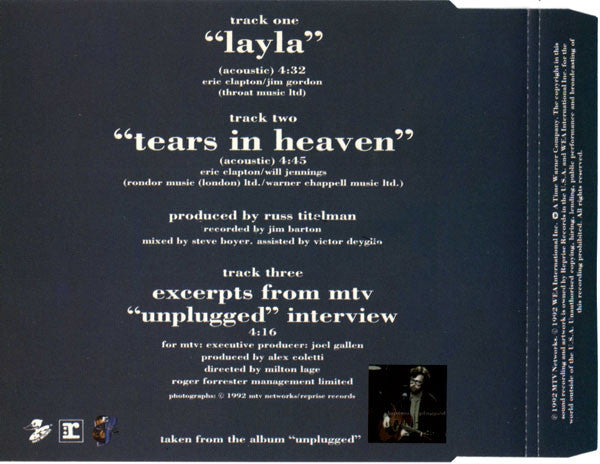 Eric Clapton : Layla (Acoustic) (CD, Single)