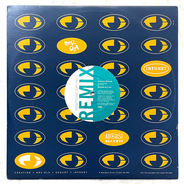 Slowdive : 5 EP (In Mind Remixes) (12", EP, Promo)