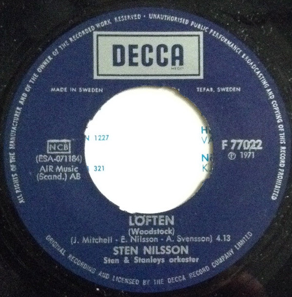 Sten Nilsson : Löften (7", Single)