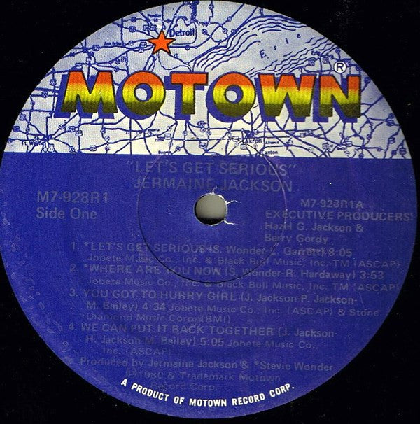Jermaine Jackson : Let's Get Serious (LP, Album)