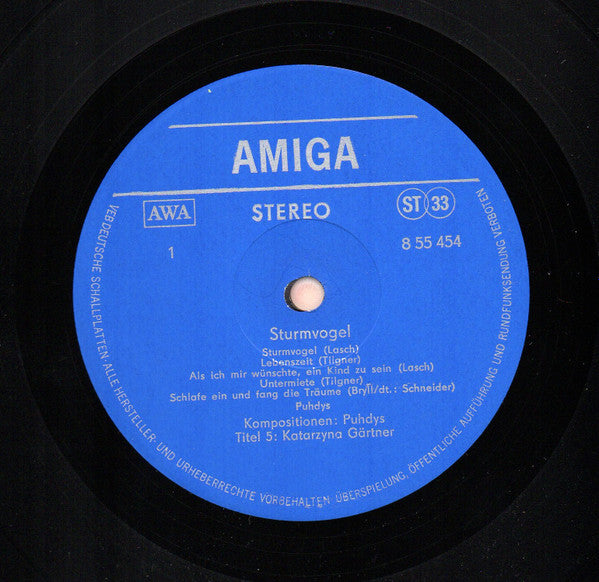 Puhdys : Puhdys 3: Sturmvogel (LP, Album, RE)