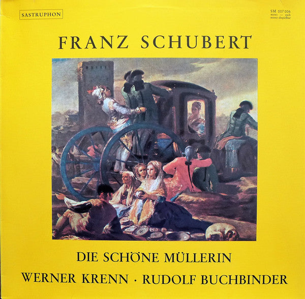 Franz Schubert / Werner Krenn, Rudolf Buchbinder : Die Schöne Müllerin (LP)