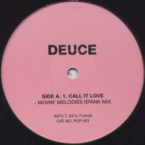 Deuce : Call It Love (12", Promo)