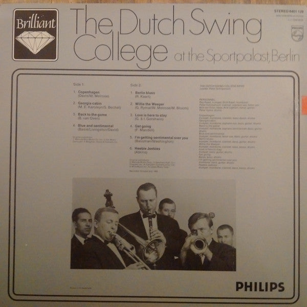 The Dutch Swing College Band : Dutch Swing College At The "Sport Palast", Berlin  (LP, Album)