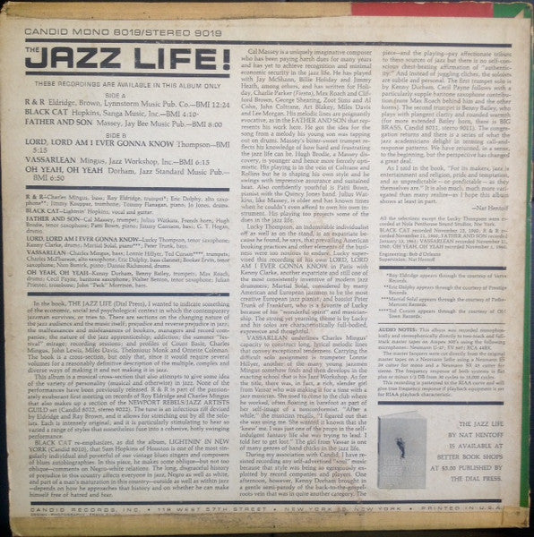 Various : The Jazz Life! (LP, Comp, Mono, Promo)