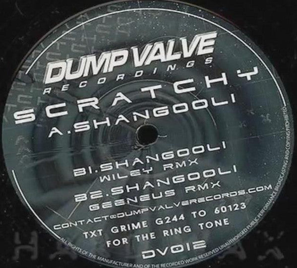 Scratchy : Shangooli (12")
