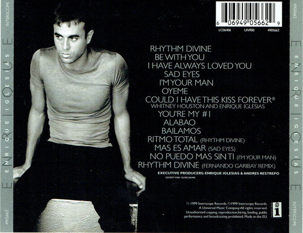 Enrique Iglesias : Enrique (CD, Album)