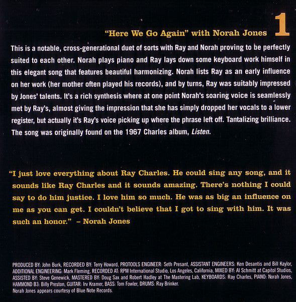 Ray Charles : Genius Loves Company (CD, Album, Copy Prot.)