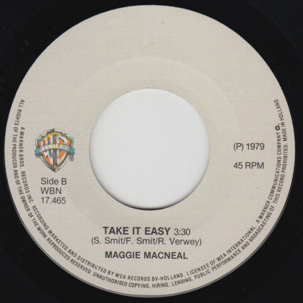 Maggie MacNeal : Night Time (7", Single)