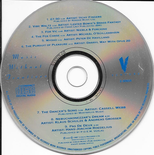 Various : Music Without Frontiers (CD, Comp)