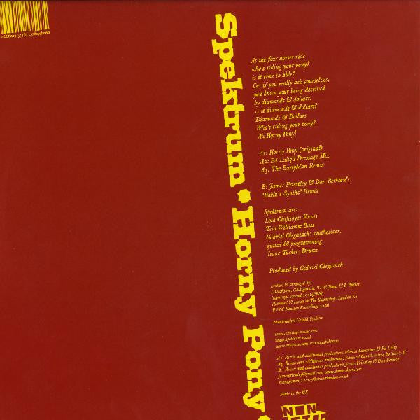 Spektrum : Horny Pony (12")