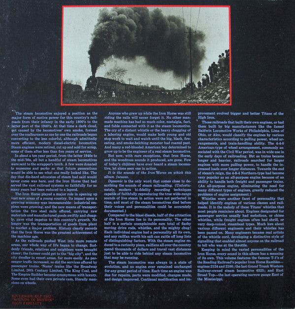 No Artist : Titans Of The High Iron - A Treasury Of Great Steam Engines (LP, Mono, Gat)