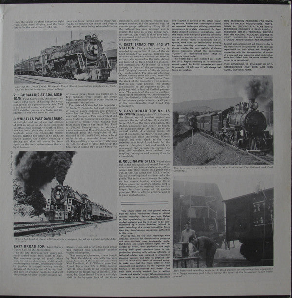 No Artist : Titans Of The High Iron - A Treasury Of Great Steam Engines (LP, Mono, Gat)