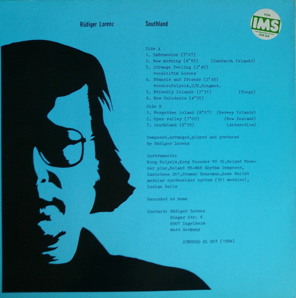 Rüdiger Lorenz : Southland (LP)