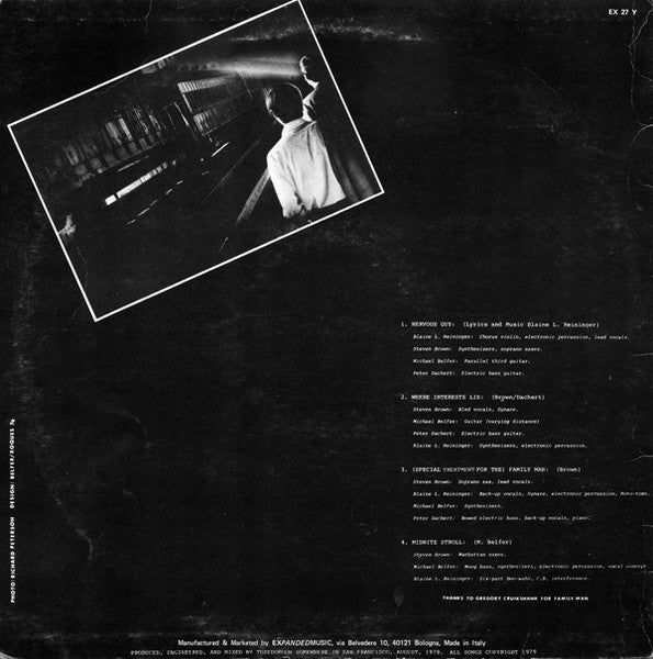 Tuxedomoon : Scream With A View (12", EP, RE)