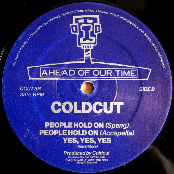 Coldcut Featuring Lisa Stansfield : People Hold On (The Blaze Mix) (12")