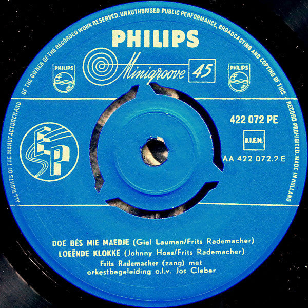 Frits Rademacher : Limburg (7", EP)