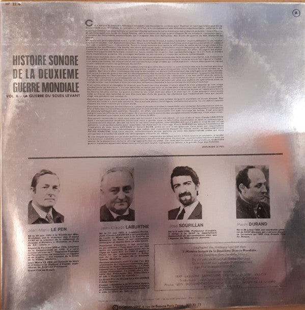 Various : 6. La Guerre Du Soleil Levant (LP, Album, Gat)
