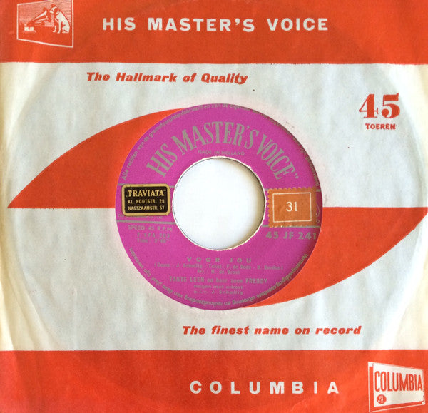 Tante Leen En Haar Zoon Fred Jansen (2) : Voor Jou (7", Single)