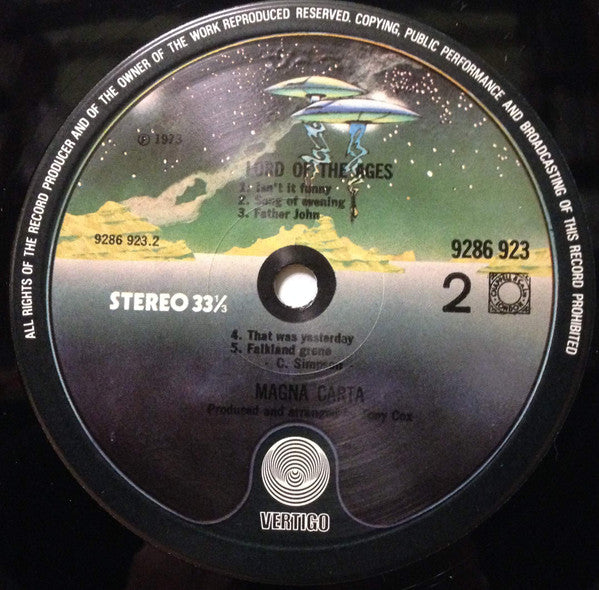 Magna Carta : Lord Of The Ages (LP, Album, RE)