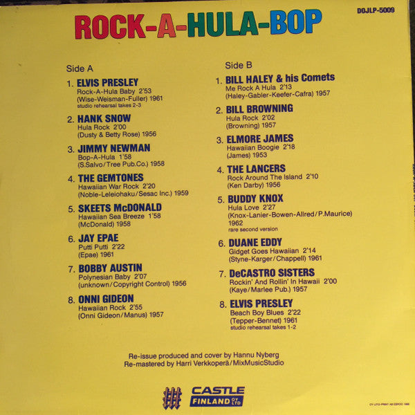 Various : Rock-A-Hula-Bop (LP, Comp, Mono)