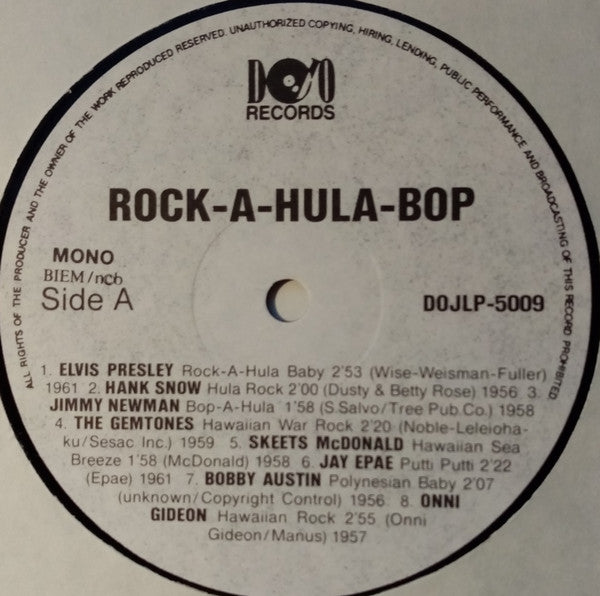 Various : Rock-A-Hula-Bop (LP, Comp, Mono)