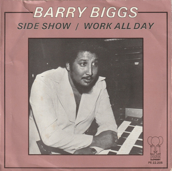 Barry Biggs : Side Show / Work All Day (7", Single, Mono)