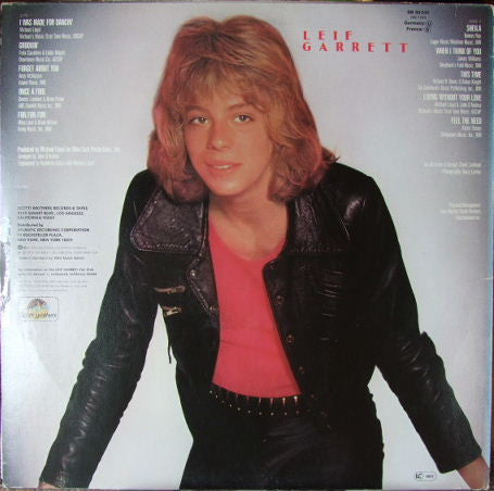 Leif Garrett : Feel The Need (LP, Album)