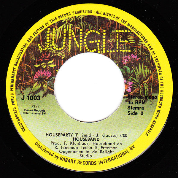 Houseband : Don't Loose Your Love (7", Single)