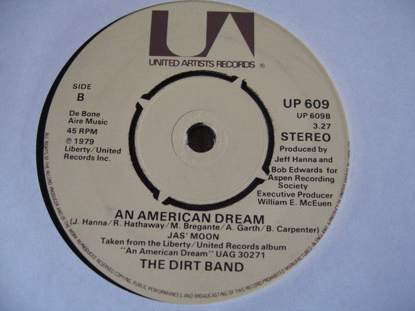 The Dirt Band : An American Dream (7", Single)