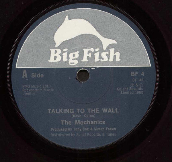The Mechanics : Talking To The Wall / Gettin' Engaged (7", Single)