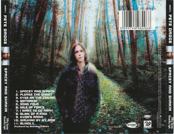 Pete Droge : Spacey And Shakin (CD, Album, Enh, CD )