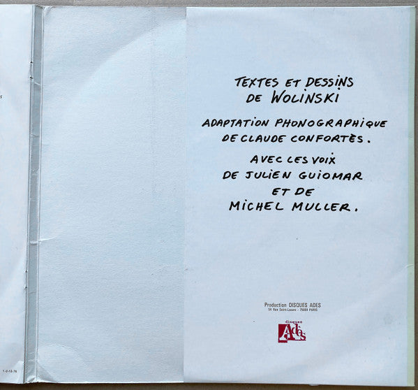 Georges Wolinski - Julien Guiomar, Michel Muller : Le Roi Des Cons (LP, Album)