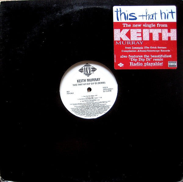 Keith Murray : This That Hit / Dip Dip Di (12", Promo)