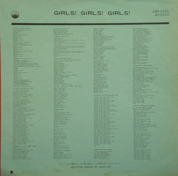 Elvis Presley : Girls! Girls! Girls! (LP, Album)