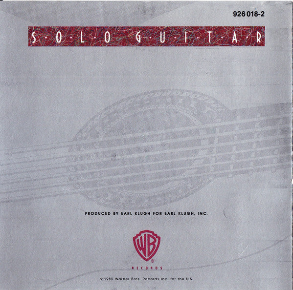 Earl Klugh : Solo Guitar (CD, Album)