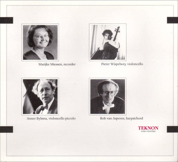 François Couperin • Charles Dieupart • Jacques Martin Hotteterre • Marin Marais - Marijke Miessen, Anner Bylsma, Pieter Wispelwey, Bob van Asperen : French Music, 18th Century (CD, Album, RE, RM, Dig)