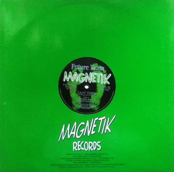 Future Team : Last Time (12")