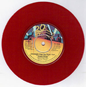Edwin Starr : Stronger (Than You Think I Am) (7", Red)