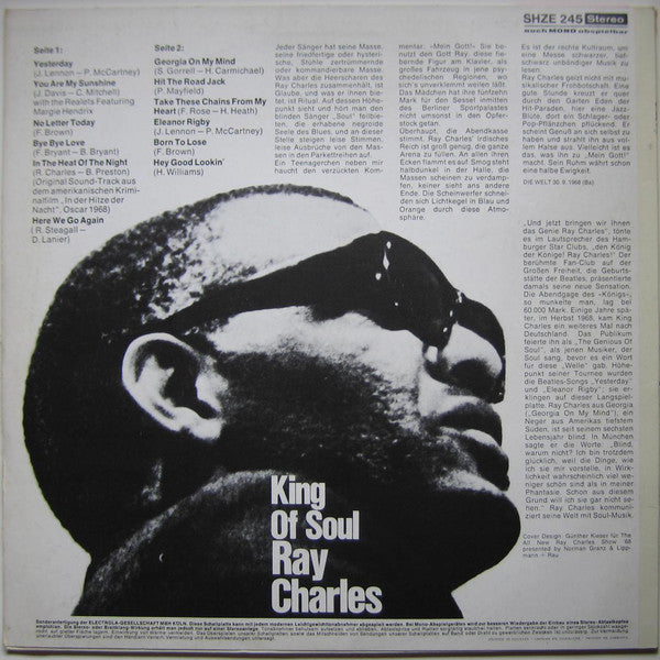 Ray Charles : King Of Soul (LP, Comp)