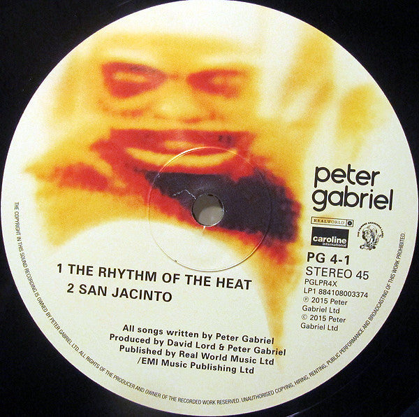 Peter Gabriel : Peter Gabriel (2xLP, Album, Ltd, Num, RE, Hal)