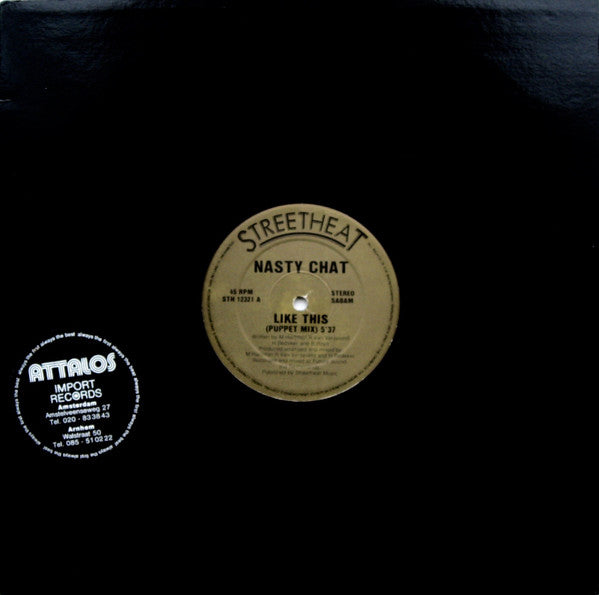 Nasty Chat : Like This (12", Gen)